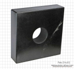 Master square, made of granit, rectanguar, 400 x 400 mm
